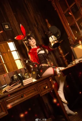 原神安柏@_子楚(14 照片)