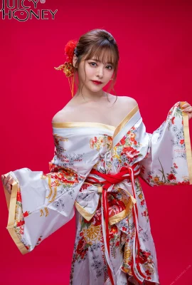 Yuna Ogura 和 Aika Yamagishi (X-City) Juicy Honey jh252 交易卡連結照片集加上 #9（200 張照片）