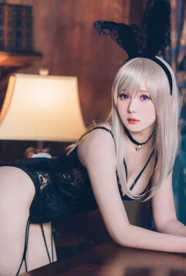 微博妹紙霜月shimo – 黑兔 寫真套圖