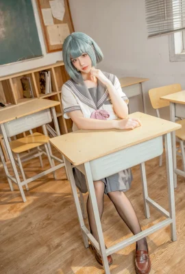 桃良阿宅《不良超短裙》肛塞真的超棒(106 照片)