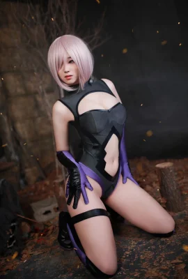韓國美少女BamBi寫真Fate Grand Order Mash Kyrielight Shielder