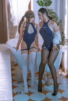 雲溪溪 奶桃桃 雙人競泳 (53 相片)