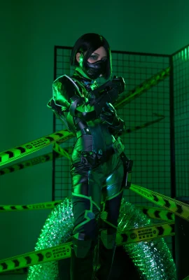 COSPLAY Umeko.J Viper Valorant Set.02