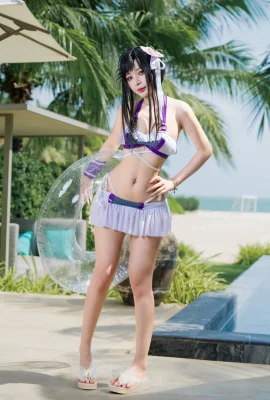 COSPLAY Umeko.J 蒂法泳裝套裝.02