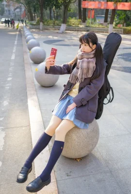 赤西夜夜 -【VIP】吉他少女寫真拍攝全紀錄-加強版 (148 圖片)