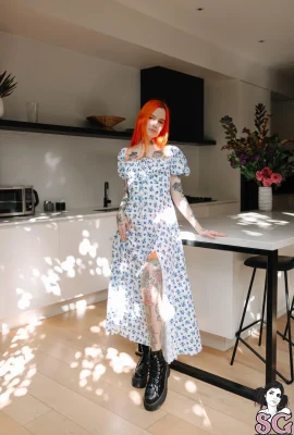 【自殺女孩】2025年2月17日 –  Spannie  – 橘夢【41p】