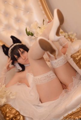 Lana Rain  –  Atago（Lily-White Vow皮膚）