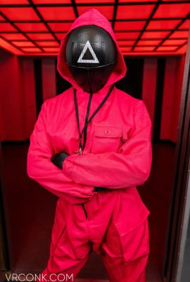 （vrconk）斯嘉麗·亞歷克西斯（Scarlett Alexis）為士兵（魷魚游戲）