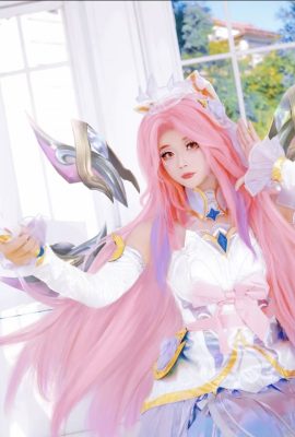 大聲笑Seraphine Xayah cosplay