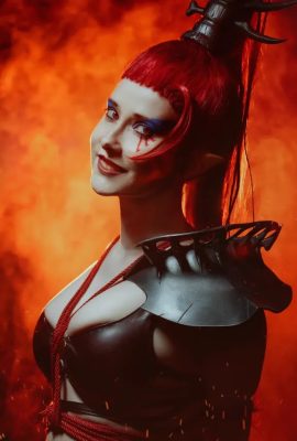 Shiera13  – 戰鎚40k Lelith Hesperax Shibari