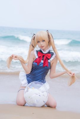 坂坂白 瑪麗蘿絲泳裝 (9)