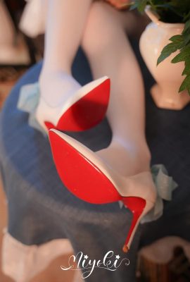 (鈴木美咲(Misaki Suzuki))美腳的賜福(初音粉蝶花精靈篇)