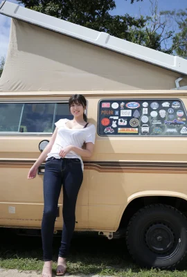 (北向珠夕) 飽滿美乳＋渾圓翹臀 全都遮不住 (22 相片)