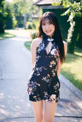 (原かれん) 逆天長腿好犯規！正面乳量迎擊不得了 (38 照片)