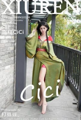 【XIUREN秀人網】2025.04.09 VOL.10126 雪糕CiCi 完整版無水印寫真【68P】