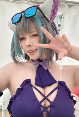 傻豬凡 – 碧藍航線 柴郡 泳裝