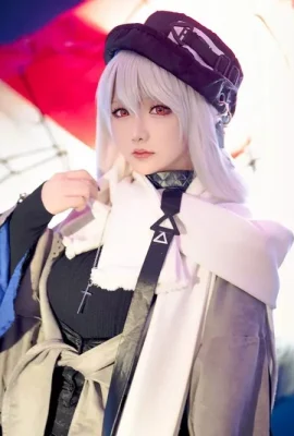 Coser小姐姐星之遲遲明日方舟本-Heartbeat主題性感多套服飾系列秀完美身材誘惑寫真 15