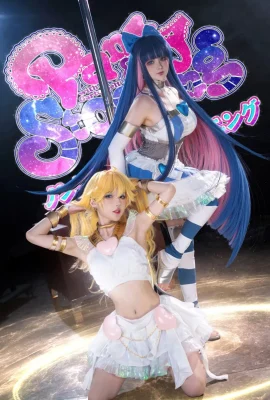 阿包也是兔娘&蘇蘇蘇Sofia – 吊帶襪天使