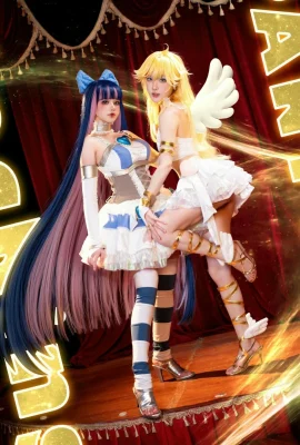 阿包也是兔娘&蘇蘇蘇Sofia – 吊帶襪天使 (36 圖片)