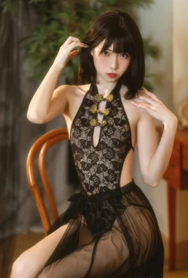 許嵐LAN – 純欲黑紗