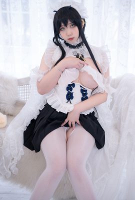 魅瞳Meroko – 碧藍航線不撓女僕沒幹勁的小姐姐(54P)