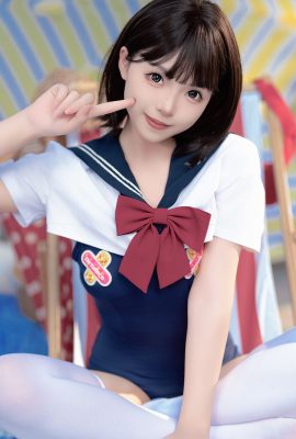 Bangni邦尼– 反差超短裙泳裝Part01 (50P)